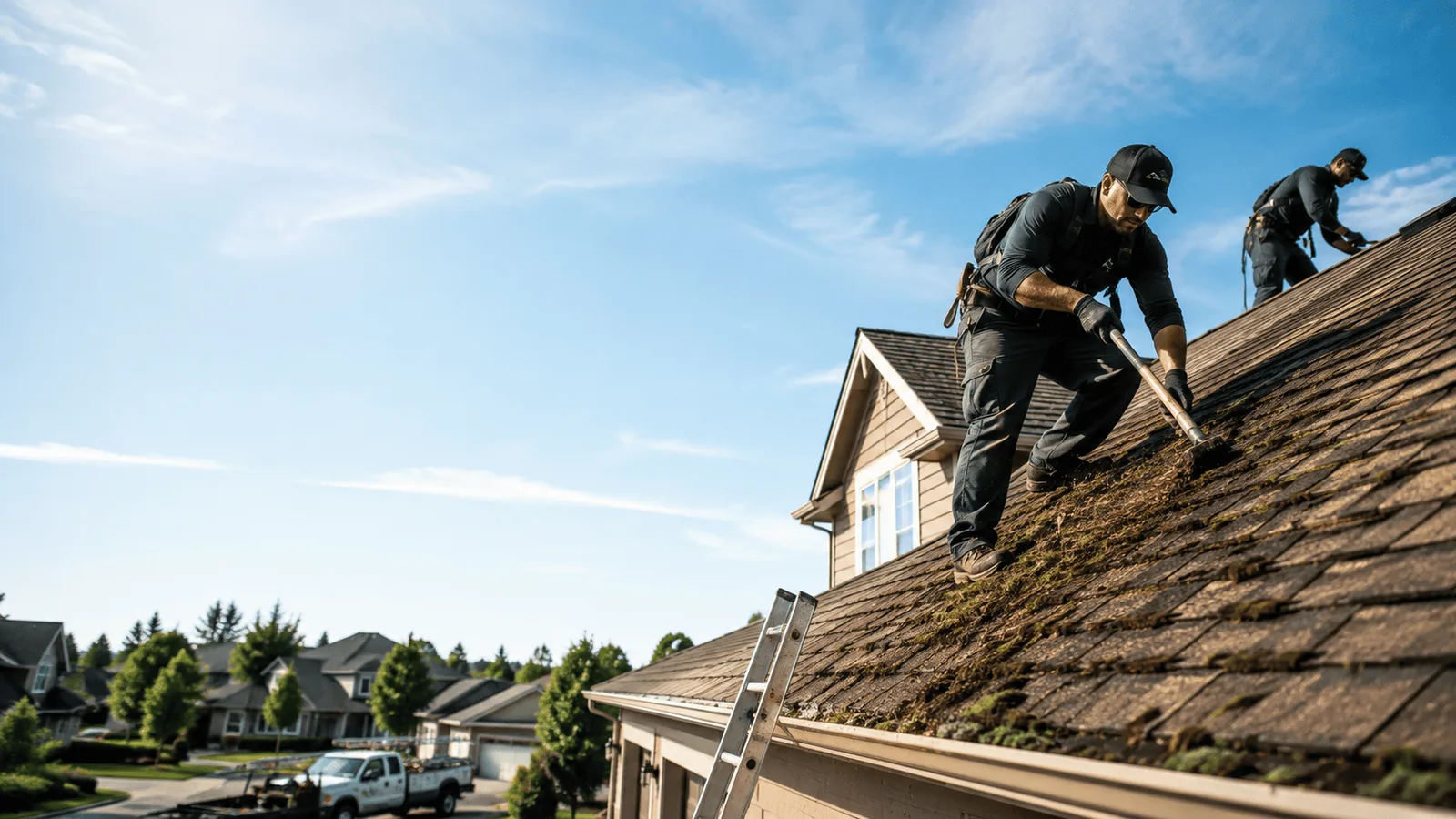 Roof Moss Removal in Georgetown, IN near me